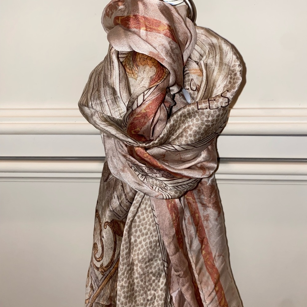 Louis Vuitton 34” Silk Scarf - Picture 2 of 6